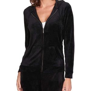 Gloria Vanderbilt - velour activewear set - L
